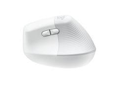 Logitech Lift miš za Mac, vertikalni, ergonomski, bijela (910-006477)