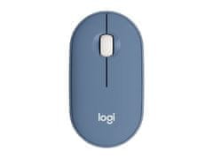 Logitech Pebble M350 miš, bežični, plava (910-006753)