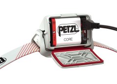 Petzl ACTIK CORE 2022 naglavna lampa, crvena