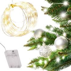 Ikonka Aga LED Dekorativna Žica 5m 50 LED Topla bijela