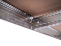 Aga 2x Metalna polica 180x90x40 cm 5 polica