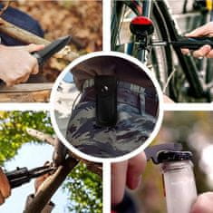 Verkgroup 20v1 Multi -Munpon Nehrđajući čelik džepni nož u torbici