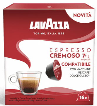 Lavazza DGC Espresso Cremoso kapsule, 16 kom