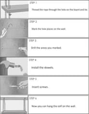 Woody Fashion Zidna polica, Aa035