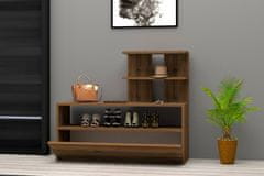 Woody Fashion Ormarić za cipele, Airy - Walnut