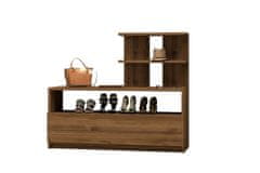 Woody Fashion Ormarić za cipele, Airy - Walnut