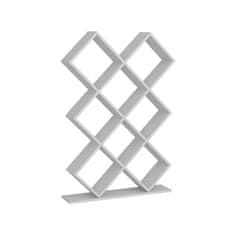 Woody Fashion Polica za knjige, Kumsal - White