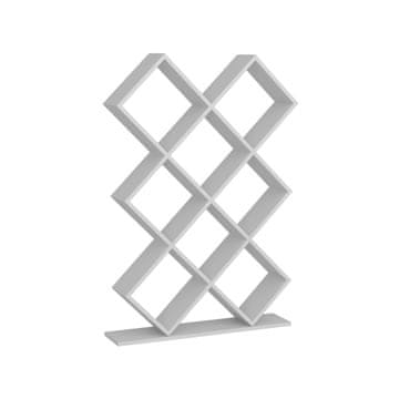 Woody Fashion Polica za knjige, Kumsal - White