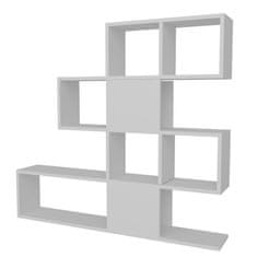 Woody Fashion Polica za knjige, Karlin - White