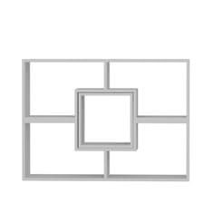 Woody Fashion Polica za knjige, Beled - White