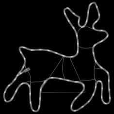 Vidaxl Figura božićnog soba 72 LED žarulje topla bijela 57x55x4,5 cm