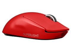 Logitech G PRO X SUPERLIGHT bežični, crvena (910-006784)