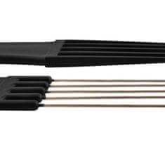 Malatec Set 10 frizerskih glavnikov 21cm + etui