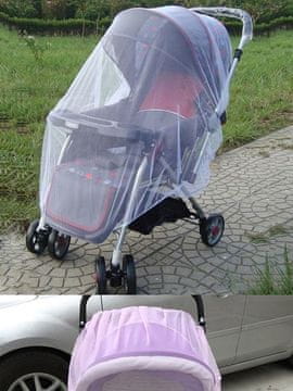 Ikonka Aga Fleksibilna mreža protiv komaraca za kolica 140 cm