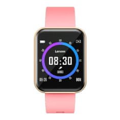 Lenovo Pametni sat E1 Pro, iOS + Android, IP68, ružičasta (E1Pro-GD PINK)