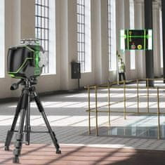 Huepar PRO12 Line Green Construction laserska nibela Bluetooth + daljinski