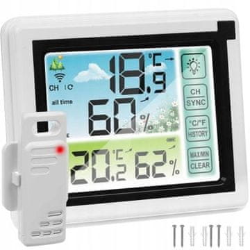 Malatec LCD bežična meteorološka stanica i vanjska jedinica