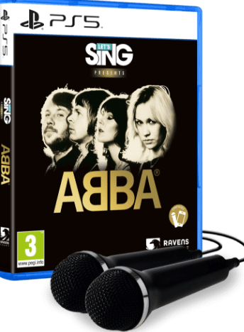 Ravenscourt Let's Sing: ABBA igra, 2x mikrofon (PS5)