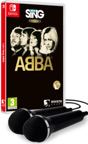 Ravenscourt Let's Sing: ABBA igra, 2x mikrofon (Switch)