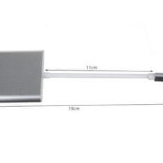 Malatec Adapter 3v1 usb 3.0 usb-c hdmi na usb-c