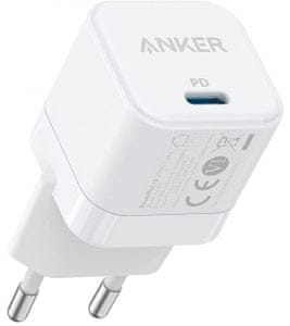 Powerport III zidni punjač, USB-C, 20 W, bijela