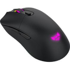 Bytezone Morpheus gaming miš, bežična-žična, RGB, optička, crna (BZ-100W)