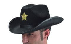 Carnival Toys šešir sa zvijezdom, šerif, crna