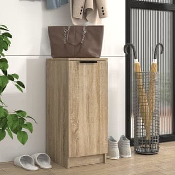 Vidaxl Ormarić za cipele Sonoma hrast 30x35x70 cm Materijal na bazi drveta