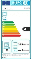 TESLA CV6400SW staklokeramički štednjak
