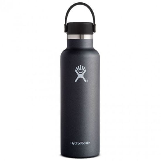 Hydro Flask Standard Mouth Flex Cap boca, 621 ml, crna