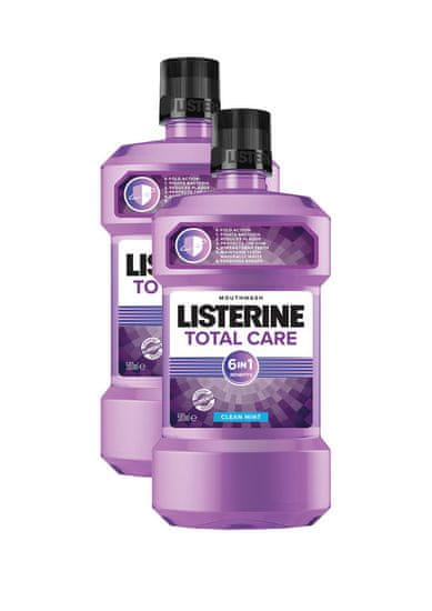 Listerine Total Care vodica za ispiranje usta, 2 x 500 ml