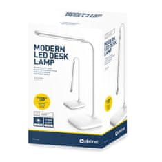 Platinet PDL6728 stolna LED svjetiljka, 2u1, bela