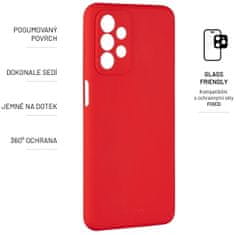 FIXED Story zaštitna maskica za Samsung Galaxy A23+ 5G, crvena (FIXST-934-RD)