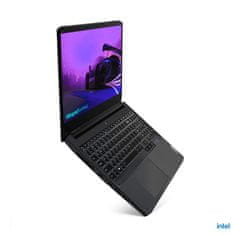 Lenovo IdeaPad 3 gaming prijenosno računalo, i7-11370H, 39.62 cm (15,6"), FHD, 16 GB, 512 GB, RTX 3050, W11H, crna (82K101DHSC)