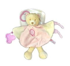 Čuri Muri igračka s dijelom za ugriz, medvjedić, ružičasta, 35 cm
