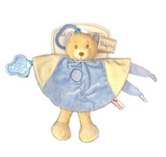 Čuri Muri igračka s dijelom za ugriz, medvjedić, plava, 35 cm