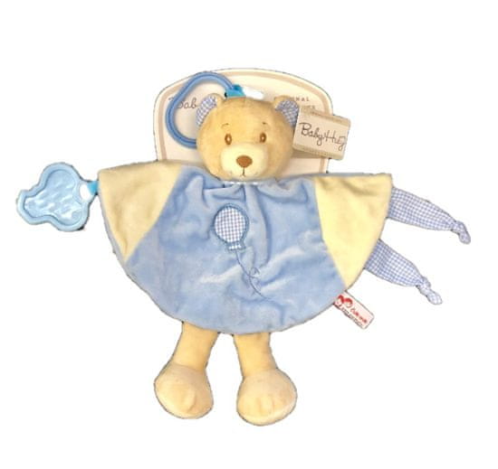 Čuri Muri igračka s dijelom za ugriz, medvjedić, plava, 35 cm