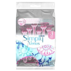 Simply Venus 3 Brijaći aparat za jednokratnu upotrebu, 12 komada