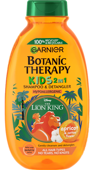 Garnier Garnier Botanic Therapy Kids 2u1 dječji šampon i regenerator, Marelica, 250 ml