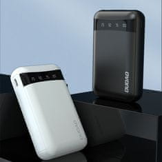 DUDAO K3Pro Power Bank 10000mAh 2x USB, crno
