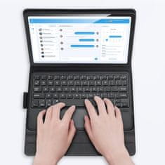 Dux Ducis Wireless Keyboard maskica s tipkovnicom za Samsung Galaxy Tab S6 Lite, crno