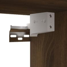 Vidaxl Viseći TV ormarić boja hrasta 60 x 30 x 30 cm konstruirano drvo