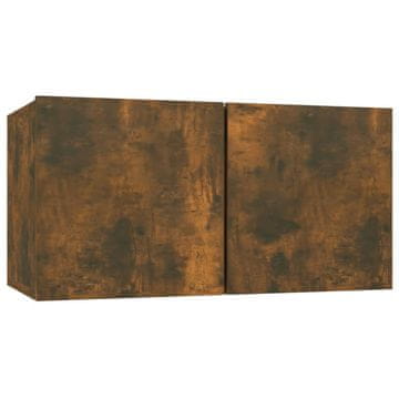 Vidaxl Viseći TV ormarić boja hrasta 60 x 30 x 30 cm konstruirano drvo
