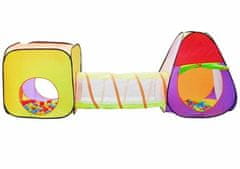 Kruzzel Djeca za djecu 2x IGLU + tunel + 200 kuglica 280 cm