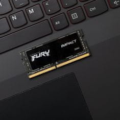 Kingston FURY Impact RAM memorija, 32 GB, 3200 MHz, DDR4, CL20, SODIMM, 2 kom (KF432S20IBK2/32)