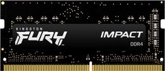 Kingston FURY Impact RAM memorija, 32 GB, 3200 MHz, DDR4, CL20, SODIMM (KF432S20IB/32)