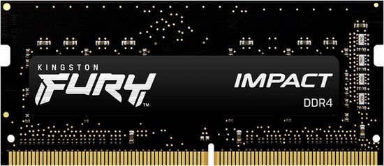 Kingston FURY Impact RAM memorija, 32 GB, 3200 MHz, DDR4, CL20, SODIMM (KF432S20IB/32)