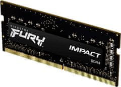 Kingston FURY Impact RAM memorija, 32 GB, 3200 MHz, DDR4, CL20, SODIMM (KF432S20IB/32)