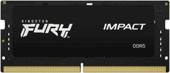 Kingston FURY Impact RAM memorija, 32 GB, 4800 MT/s, DDR5, CL38, SODIMM, 2 kom (KF548S38IBK2-32)