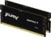 Kingston FURY Impact RAM memorija, 32 GB, 4800 MT/s, DDR5, CL38, SODIMM, 2 kom (KF548S38IBK2-32)